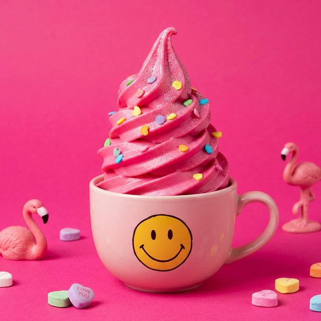 Pink Soft Serve